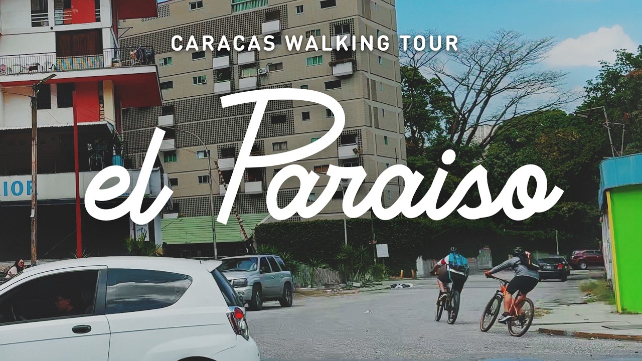 Walking Tour Caracas 4K 🇻🇪 | El Paraíso – Av. Páez, Zoológico y Plaza Madariaga