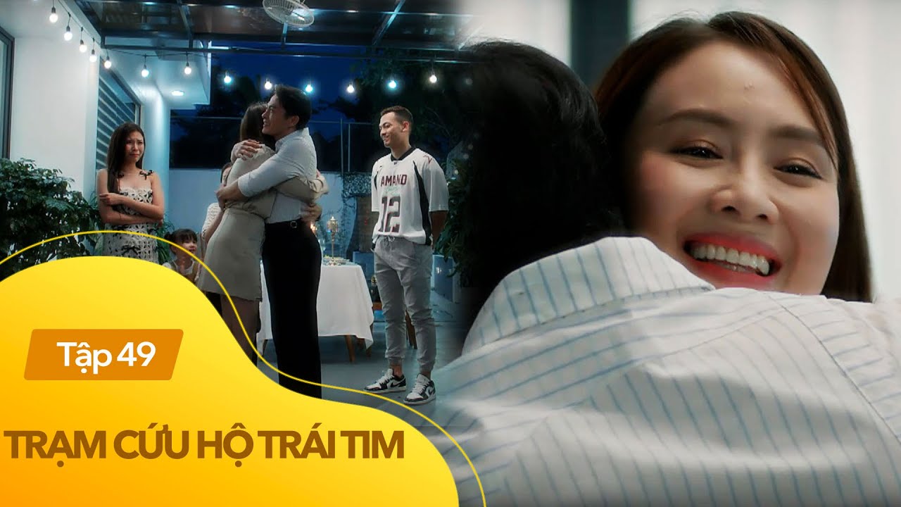 Trạm cứu hộ trái tim Tập 49 | Vũ chính thức cầu hôn Hà trước mặt người thân, bạn bè
