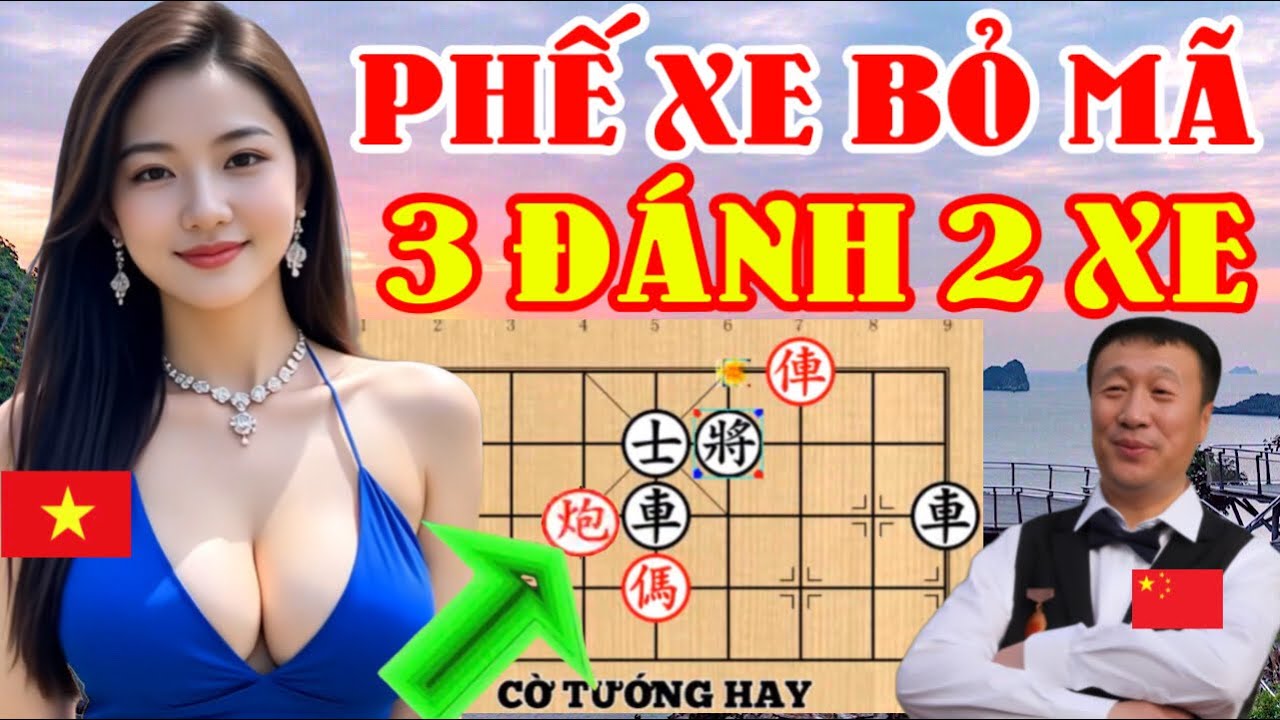 🔴Chê Ngu, Em Phế Xe Bỏ Mã, Hạ Gục Đại Đại Sư TQ, Cả Thế Giới Sốc Nặng [Cờ Tướng Hay]