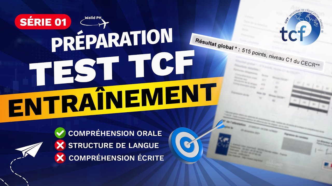 Préparer au TCF Série 1 : Compréhension orale