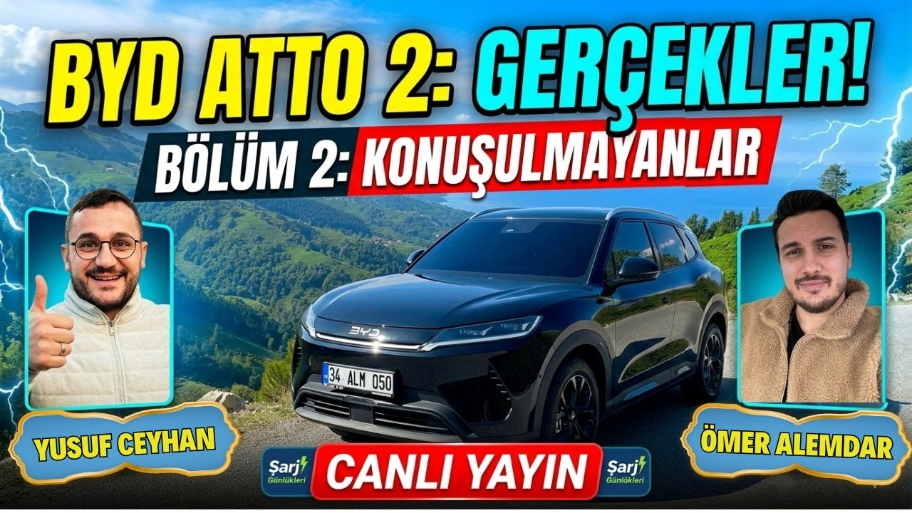 BYD Atto 2 Gerçekleri: 2 Ay Sonra Ne Değişti? (Konuk: Şarj Günlükleri) 2nci BÖLÜM