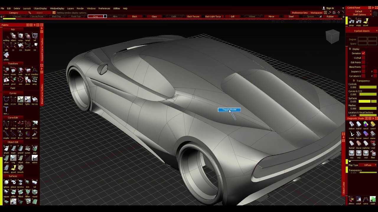 Bugatti Foudre CAS model presentation | Autodesk Alias