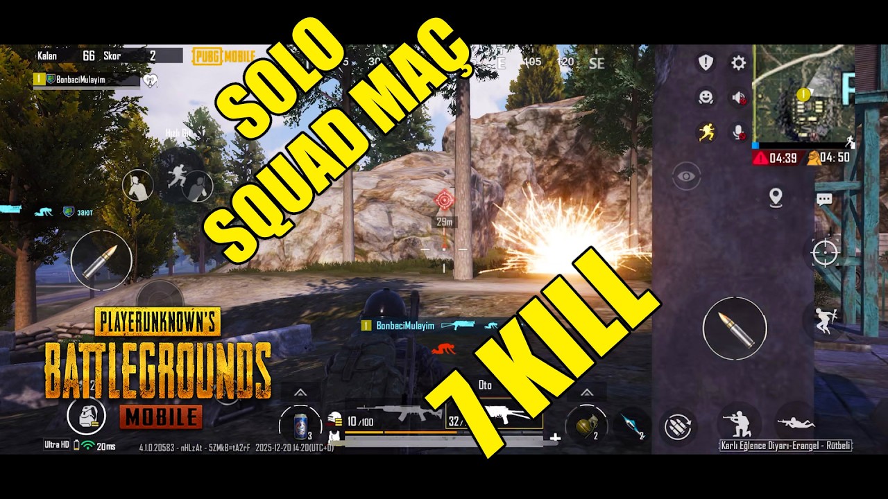 Pubg Mobile erangel kış diyarı Penguin city 7 eleme