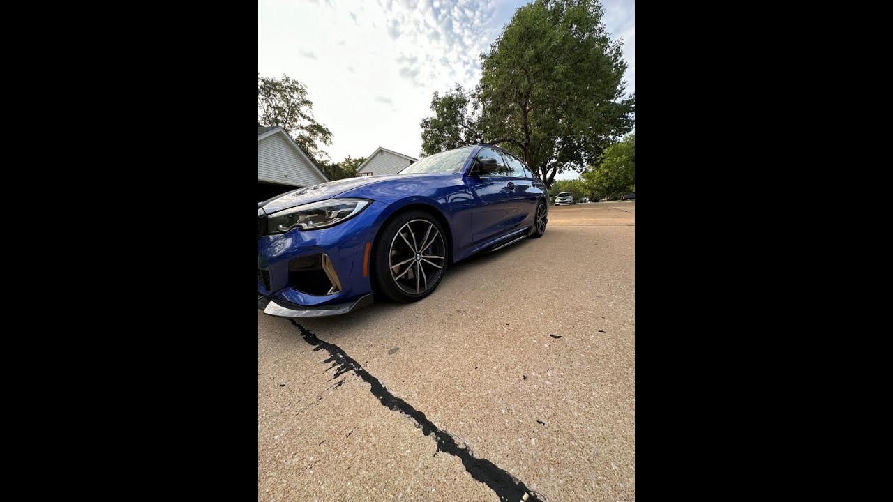 2020 BMW M340I X-DRIVE SIDE SKIRT INSTALL  *AGRESSIVE*