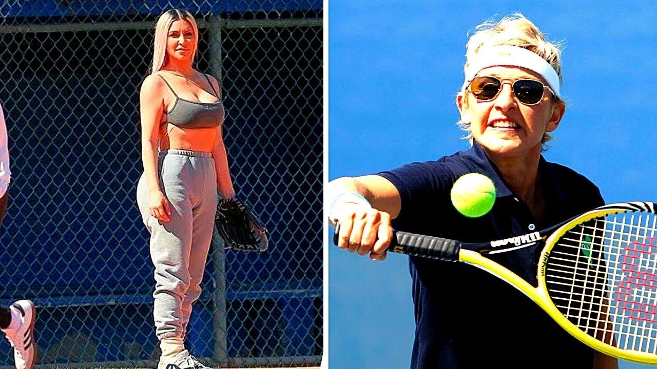 CELEBRITIES SHOW SKILLS IN SPORTS