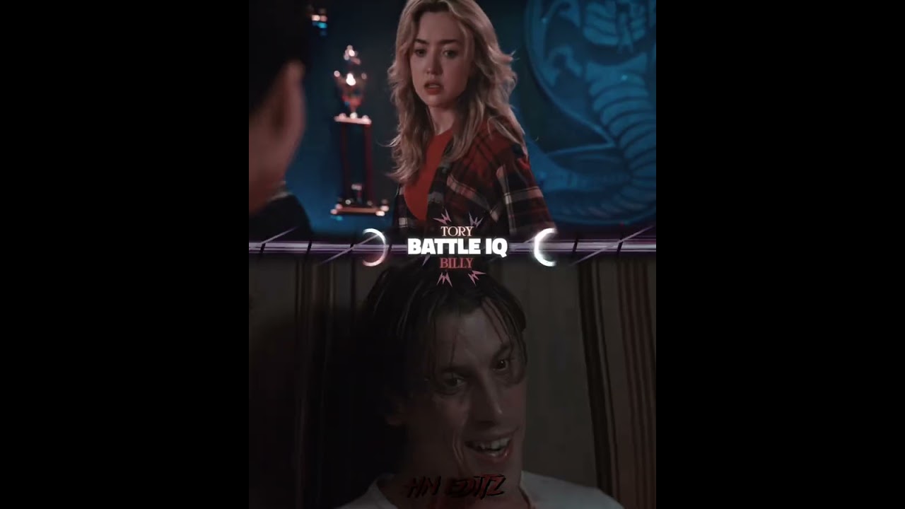 Billy Loomis Vs Tory Nichols #scream #cobrakai #edit #shorts #4k