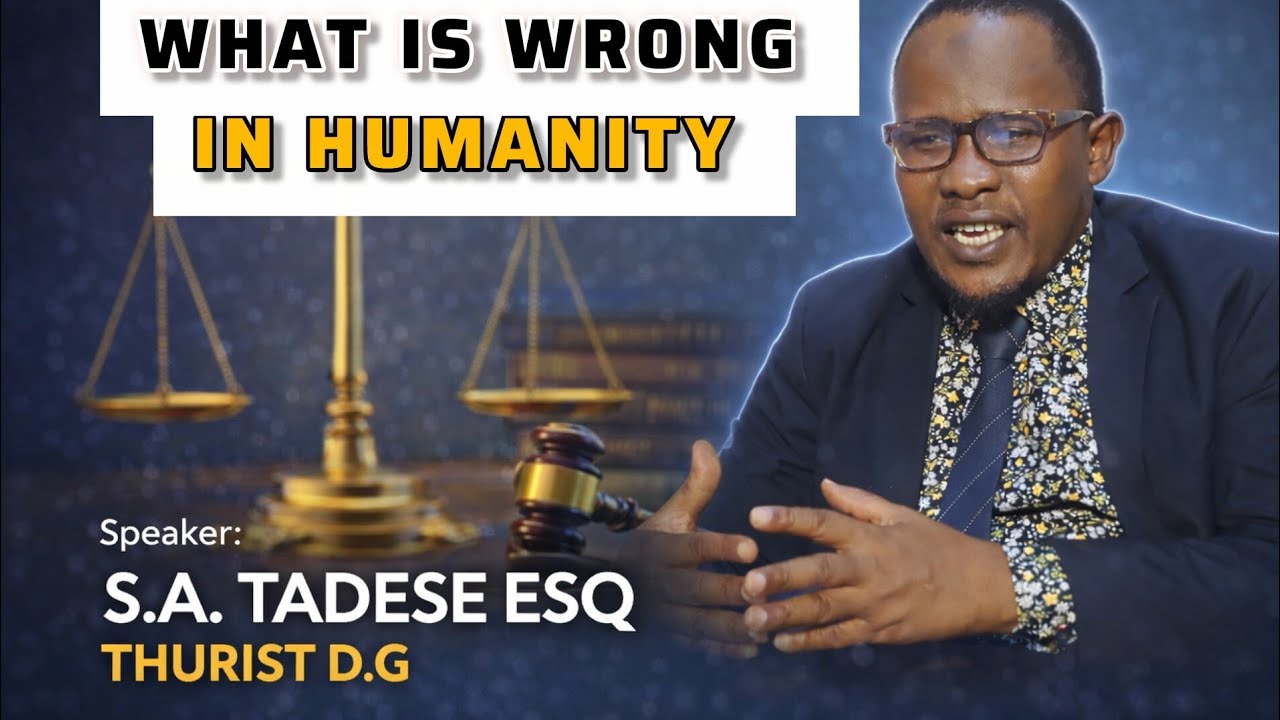 WHAT IS WRONG IN HUMANITY ~ THURIST D.G