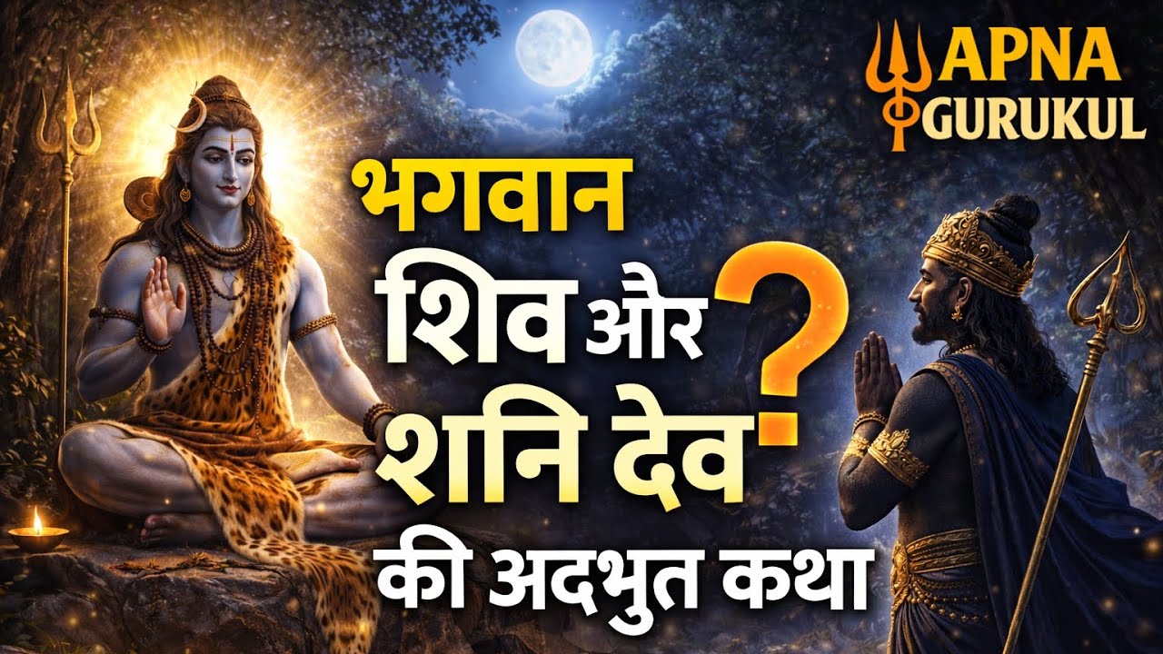 Shiv ji or Shani dev ki katha jo kisi ko nahi pata! | Apna Gurukul 