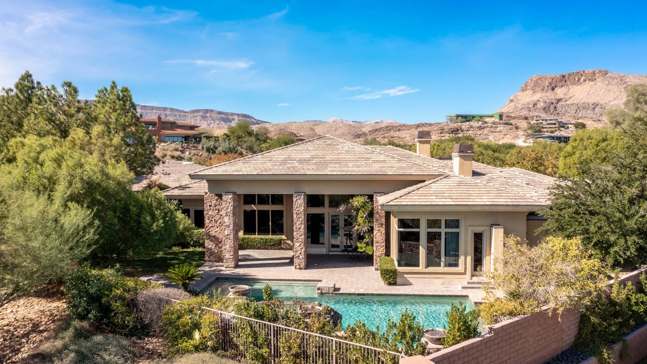 4.3 Million Dollar Custom Home in Las Vegas | 33 Promontory Ridge Drive | The Ridges