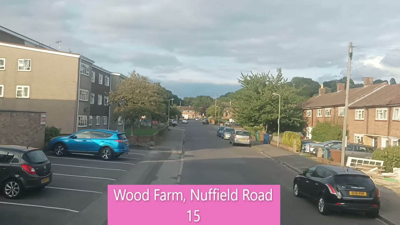 🇬🇧 BUS JOURNEY (TIMELAPSE) |  Oxford Bus Company city15: City Centre ➔ Wood Farm