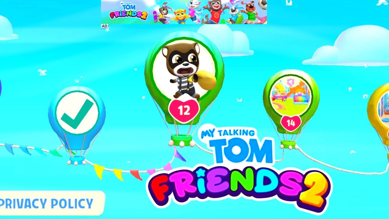 My Talking Tom and friends 2 | New Rankoonz Adventure in My talking Tom and friends2 |My talking Tom