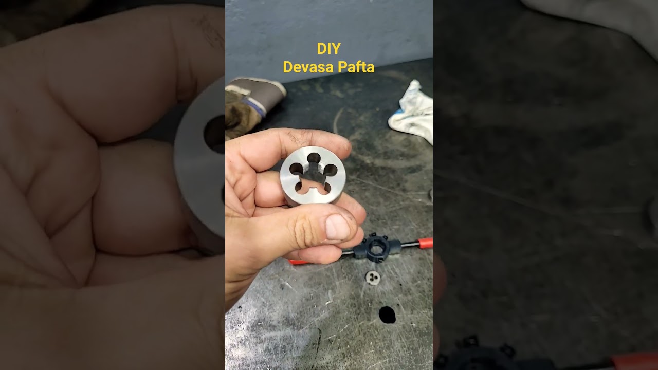 DIY devasa pafta #heavymetal #DIY #toolmakers #lathe #metalwork