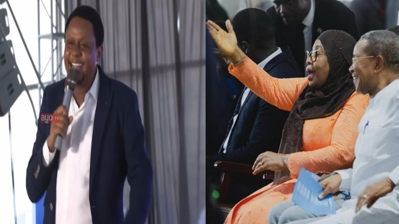 VITUKO VYA MZEE SHAYO MBELE YA RAIS SAMIA KWENYE UZINDUZI WA KANISA LA MWAMPOSA