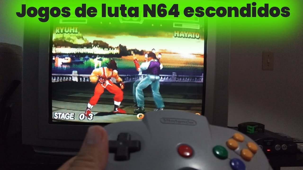 Jogos de luta nintendo 64 que estão escondidos bons ou ruins ?