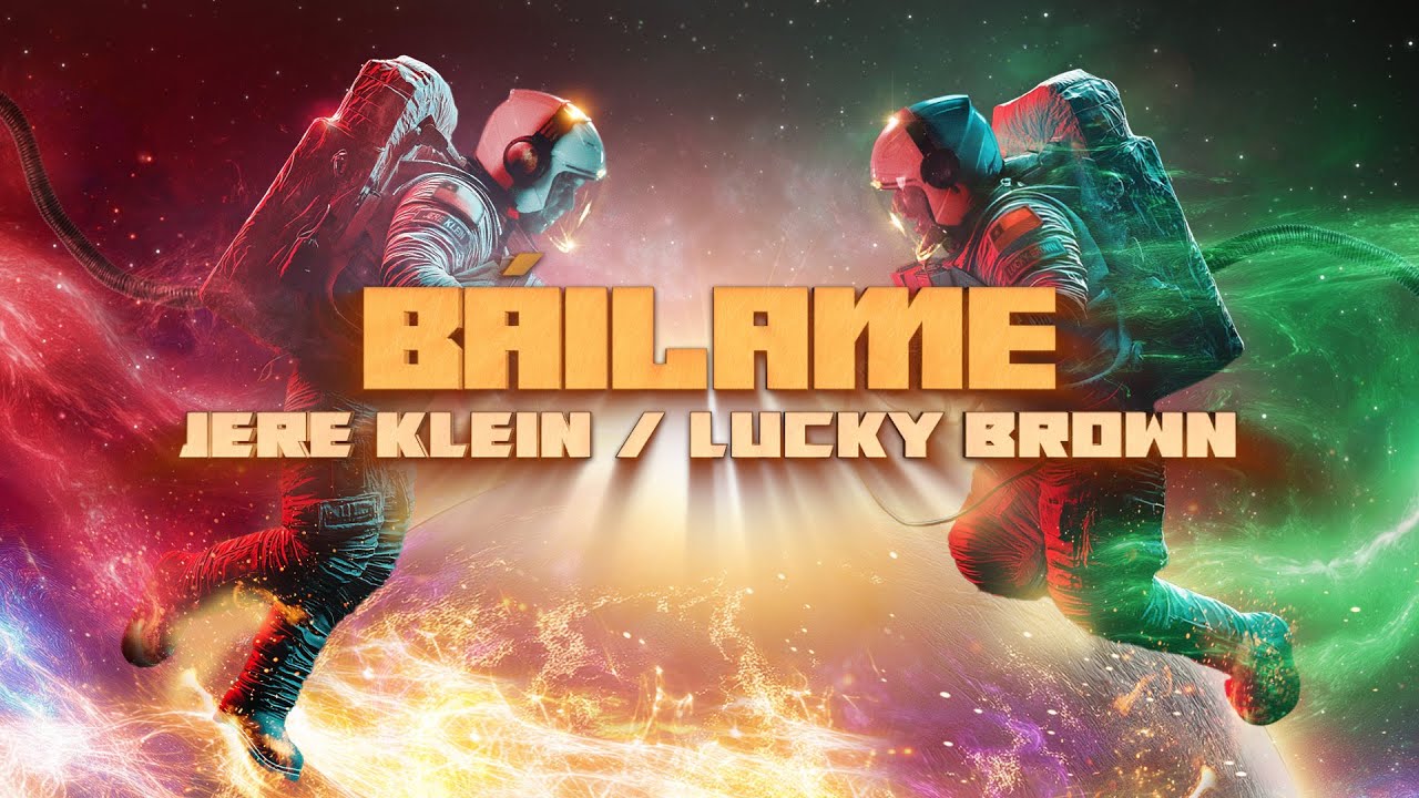 JERE KLEIN & LUCKY BROWN - LOS GAL&Aacute;CTICOS - B&Aacute;ILAME (VISUALIZER OFICIAL)