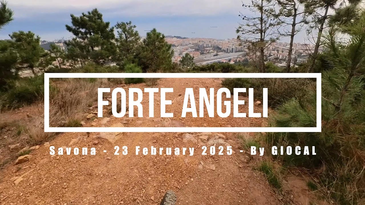 Savona eMTBing - Trail Forte Angeli (Konca Verde area) + Bonus video with Drone!