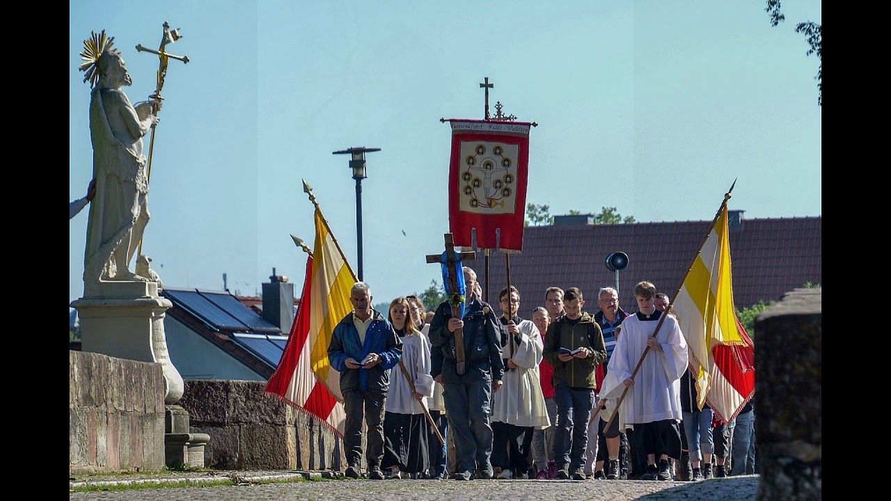 Fu&szlig;wallfahrt von K&uuml;llstedt nach Walld&uuml;rn - Samstag