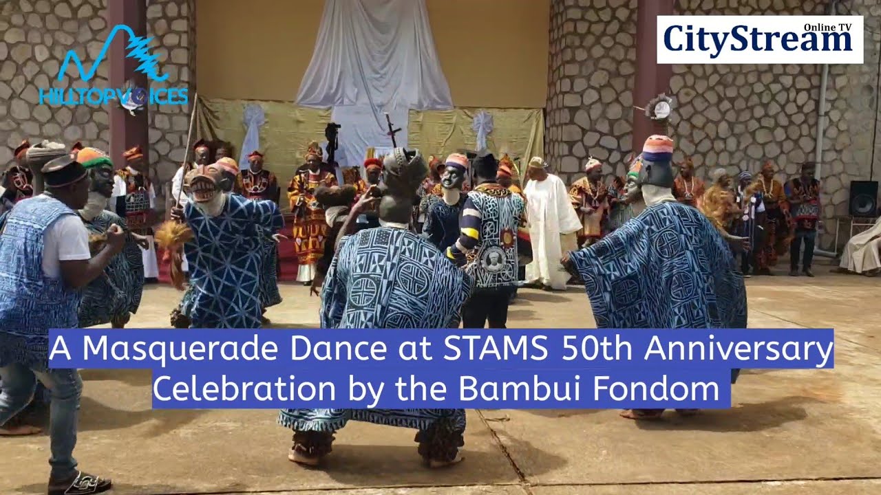 Bambui Major Seminary @50: Stella Performance by a Masquerade Dance Group