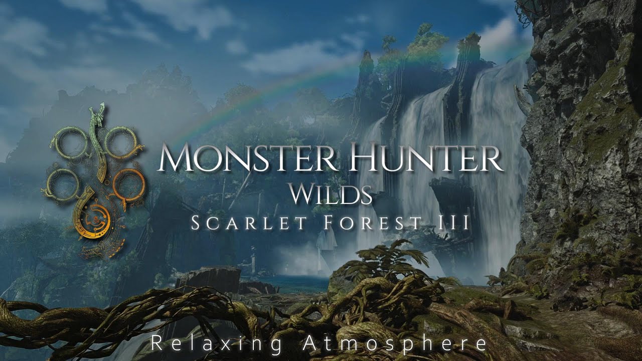 MONSTER HUNTER WILDS - Scarlet Forest III | Relaxing Nature Sounds and Atmosphere