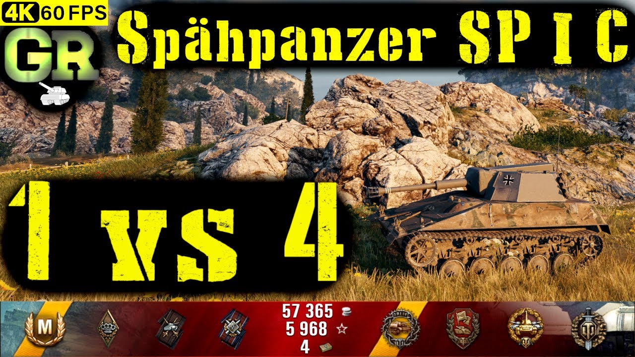 World of Tanks Spähpanzer SP I C Replay - 7 Kills 3.6K DMG(Patch 1.4.0)