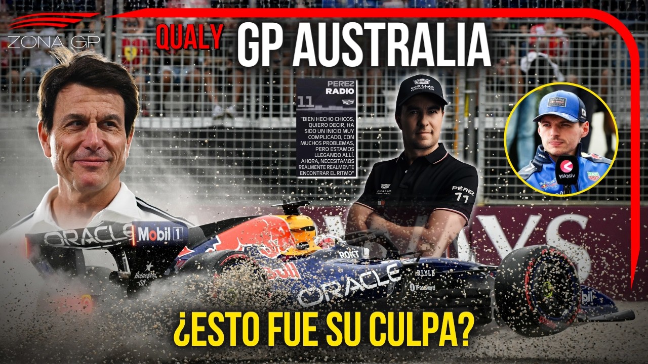 Verstappen al Muro y Checo Promete | Australia 2026 Comienza la Verdad