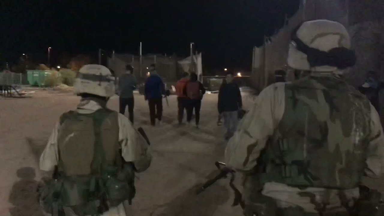 The Generation Raised on Gangster Rap and Video Games - airsoft gameplay in 2003 Iraq kits
