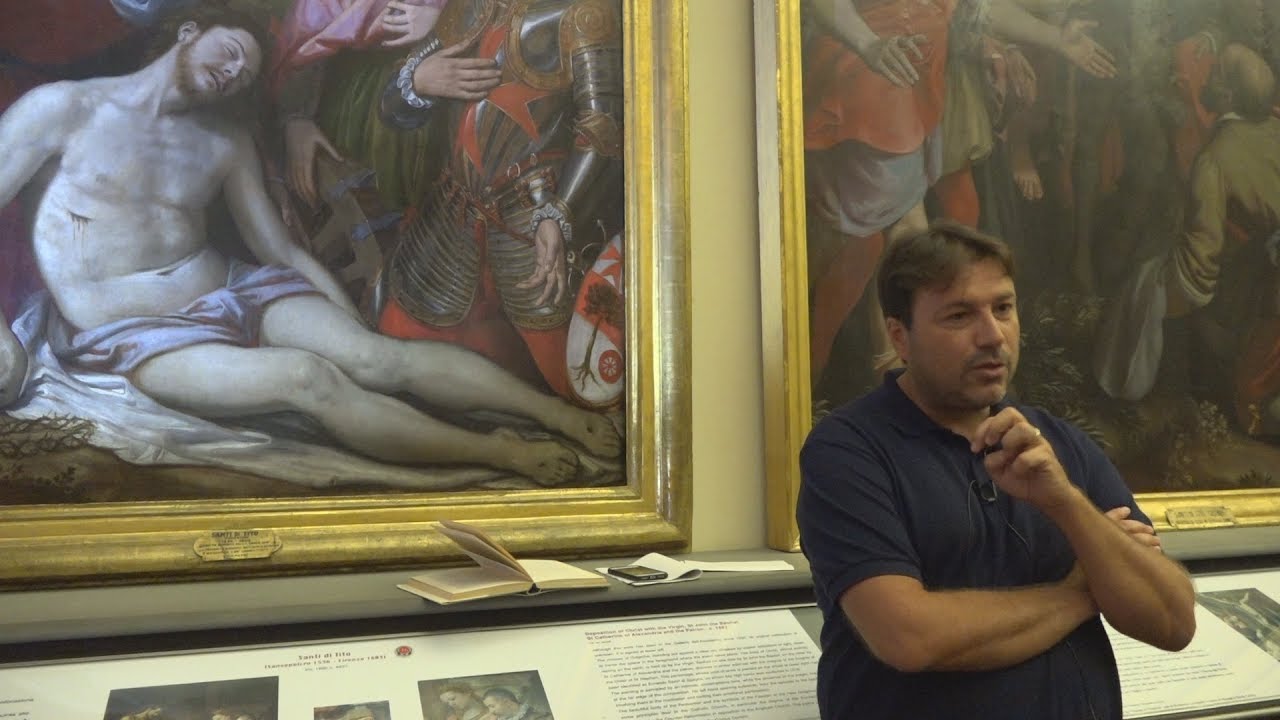 Tomaso Montanari: Compianto di Cristo di Santi di Tito