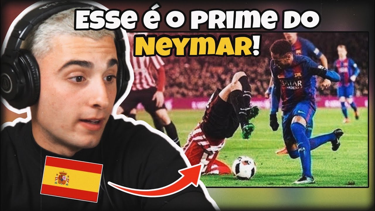 ESPANHÓIS REAGEM AO NEYMAR NO BARCELONA