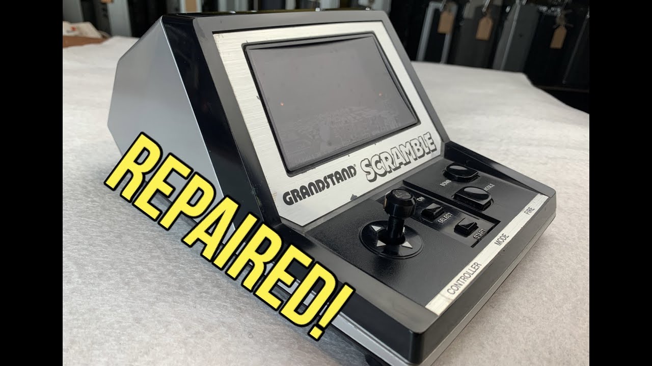 Grandstand Scramble Repair. No Power Fix - Vintage VFD Tabletop Game