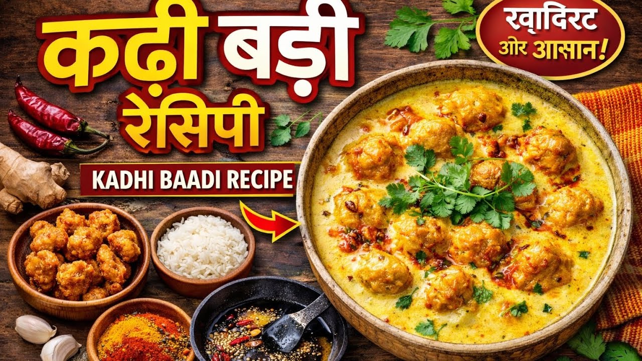 Kadhi Badi Recipe Step by Step in video #kadhirecipe #video #viralvideo#anjalivlogs #youtube#recipe 