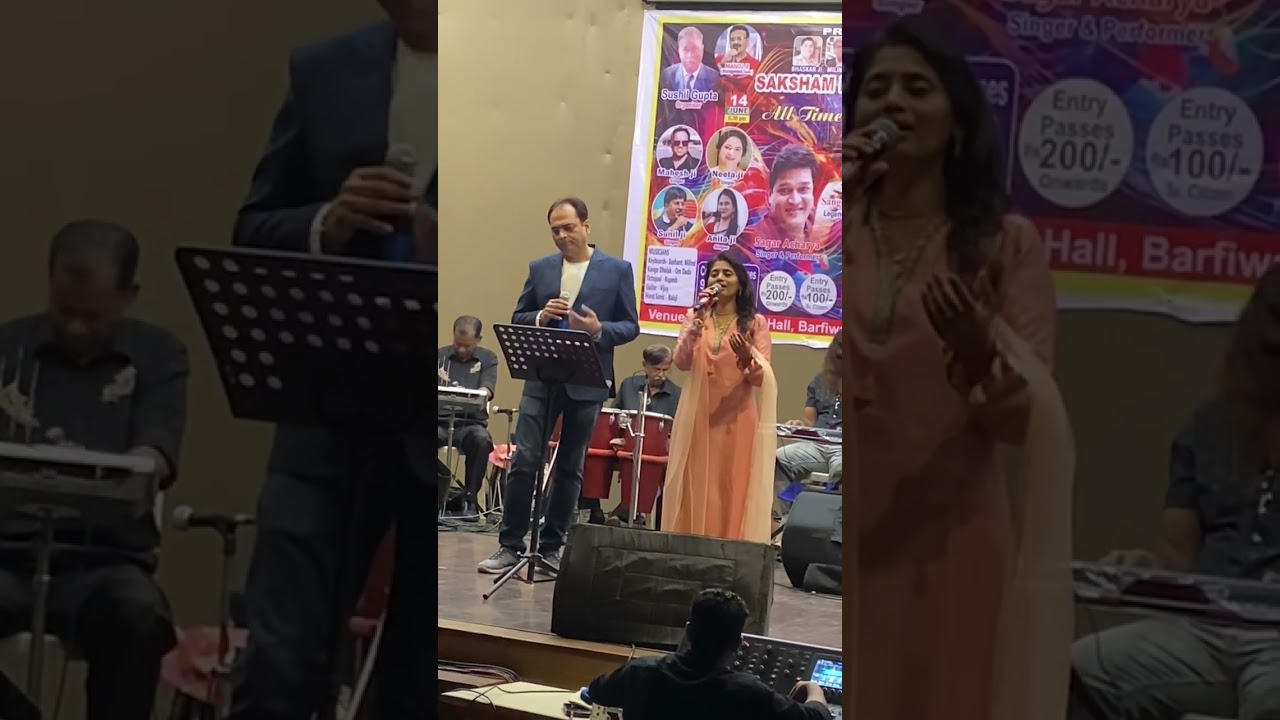 Tere Mere Milan ki Yeh Raina with Sangeeta melekar ji 🎶🎤🎹🎬😊