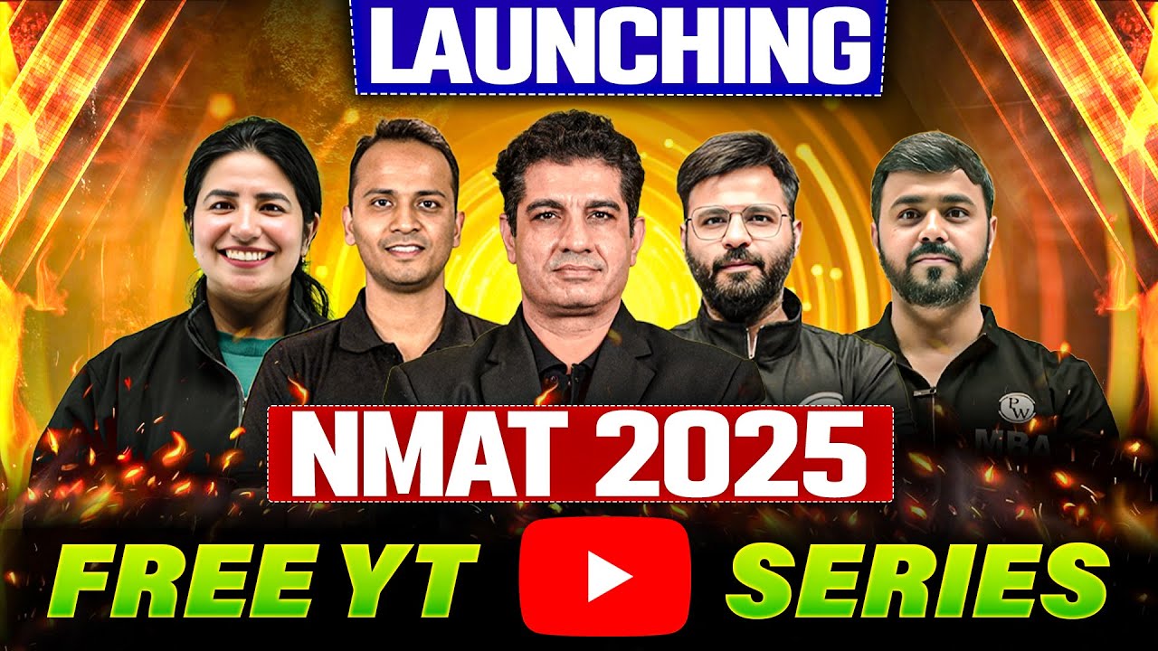 NMAT 2025 Free YouTube Series 📺 | Complete Guide for OMETs Preparation!