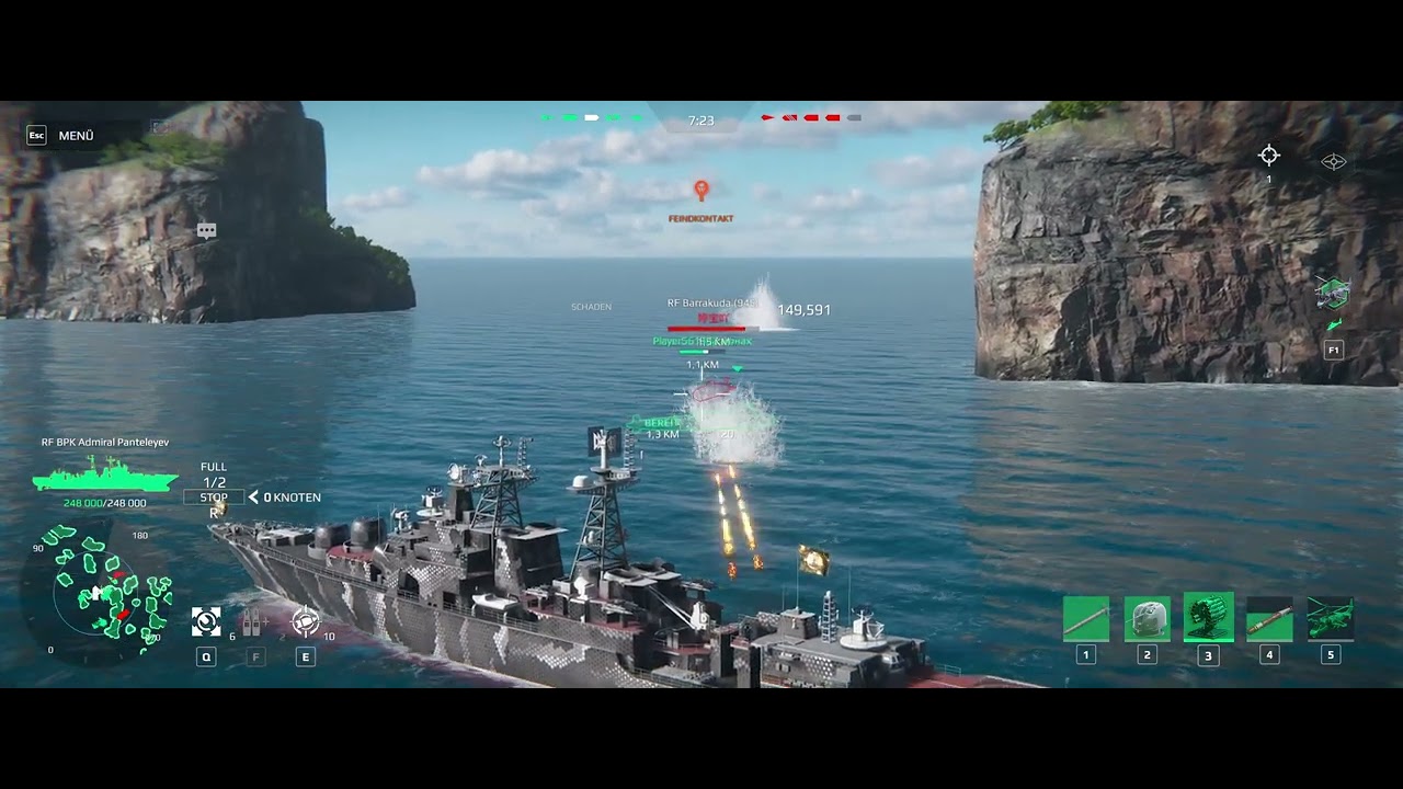Modern Warships am PC 2024 - eine echte Empfehlung f&uuml;r alle Freizeitkapit&auml;ne