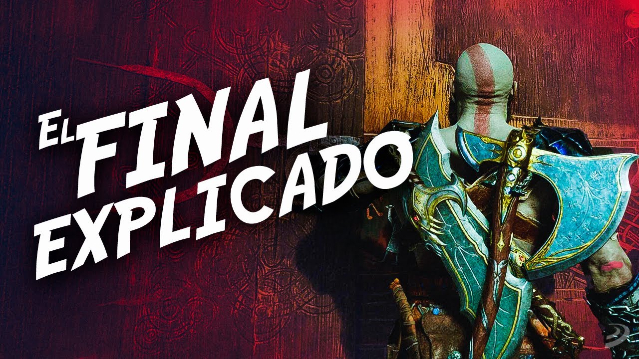 El FINAL de GOD OF WAR RAGNAROK explicado en DETALLE