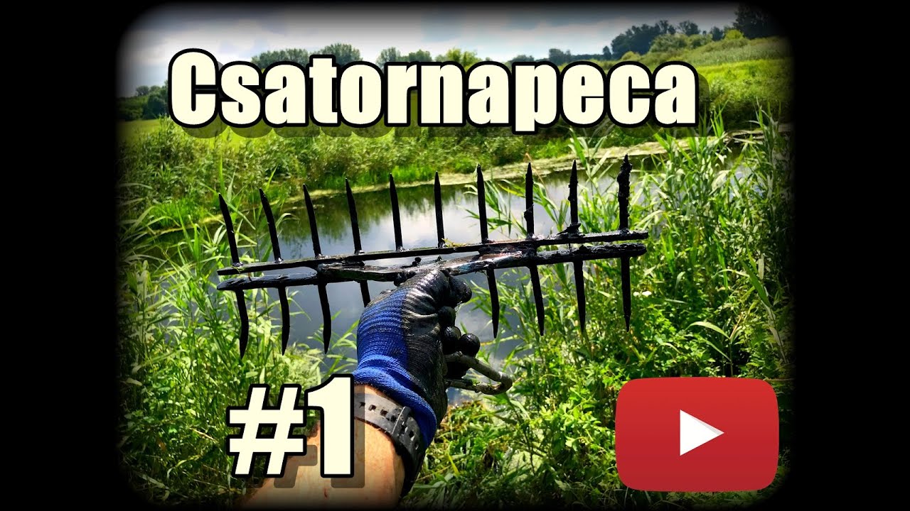 Csatornapeca 1.r&eacute;sz - Helykeres&eacute;s &eacute;s tiszt&iacute;t&aacute;s - Hobby Horg&aacute;sz #3
