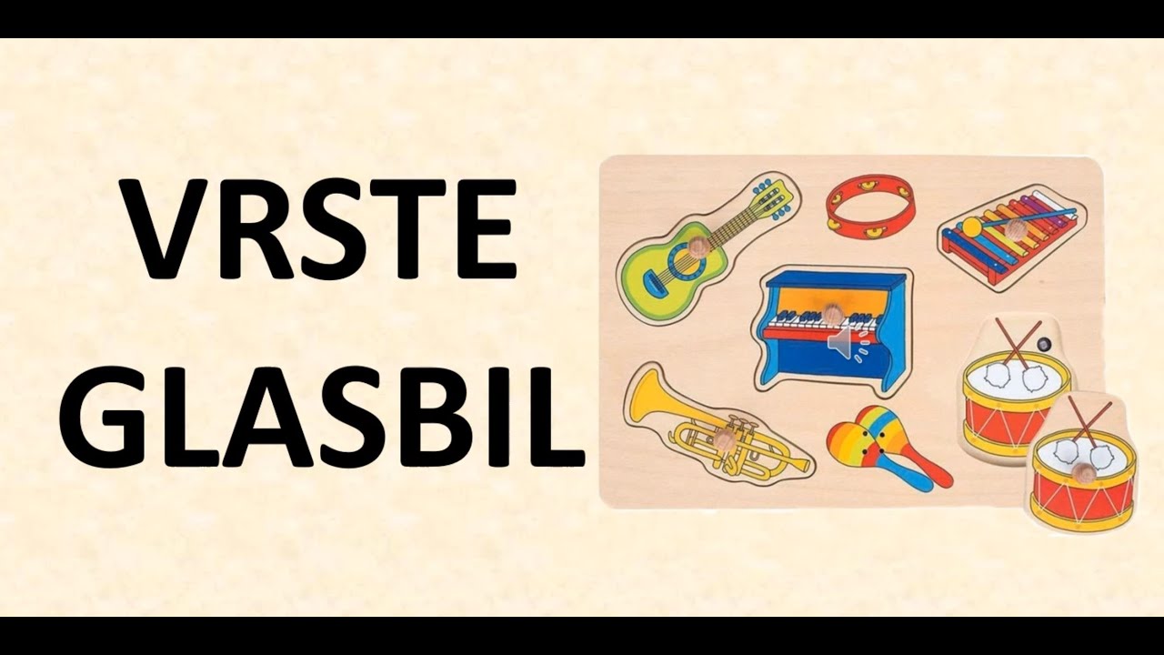 Vrste glasbil