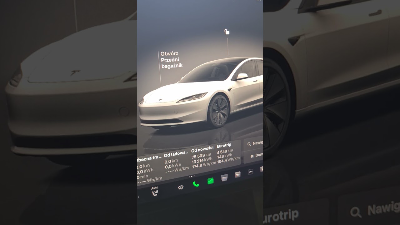 Battery Status and Range According to Tesla After 75,000 km and 1.5 Years - Tesla 3 Highland LR AWD