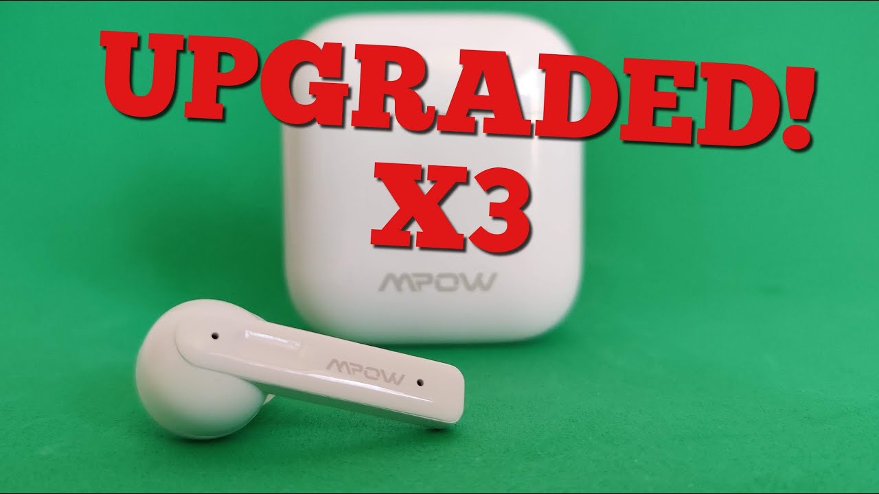 UPGRADED! MPow X3 2.0 - Hybrid ANC and Improved Sound! | Upgraded MPox X3 Wireless Earbud Review