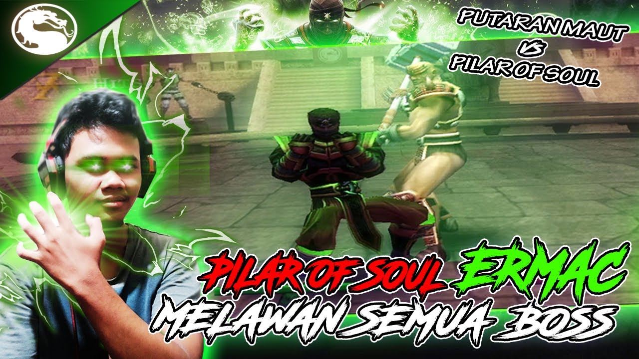 PILAR OF SOUL ERMAC MELAWAN SEMUA BOSS !! - Mortal Kombat Shaolin Monks (HARD) PS2
