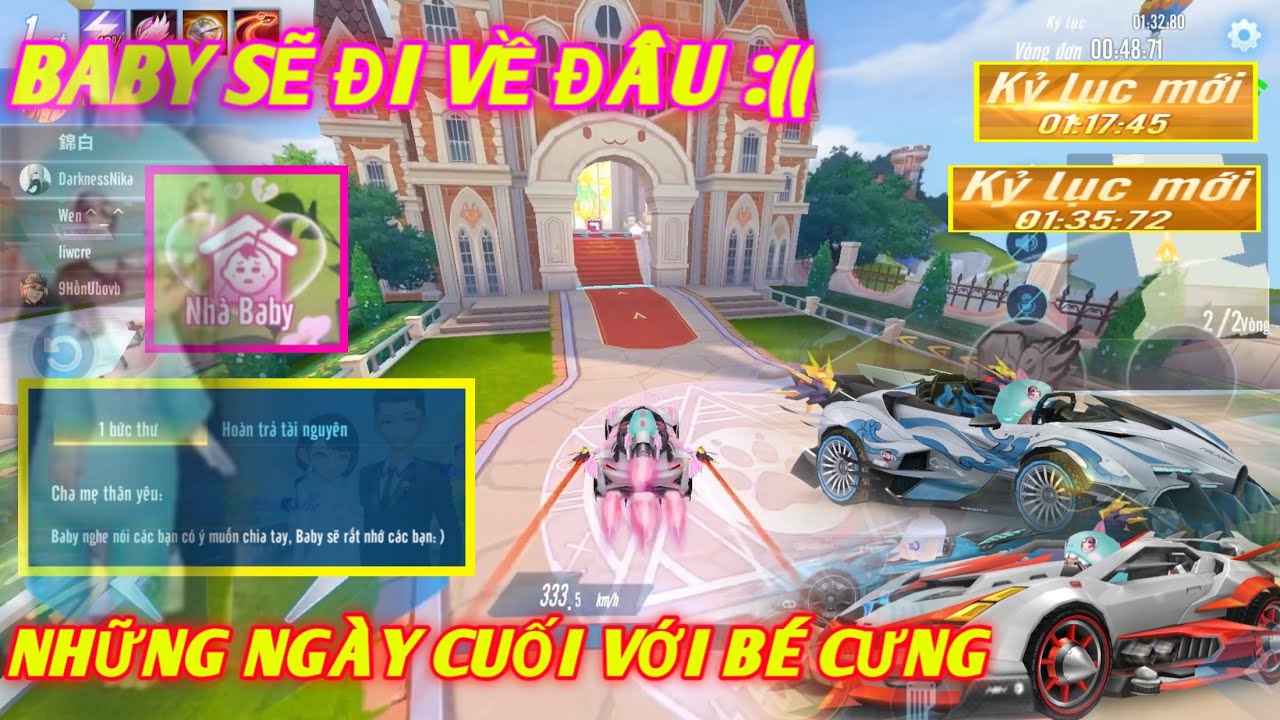 【 ZingSpeed Mobile 2020 】Khi Ly H&ocirc;n ( huỷ kế ) Th&igrave; Baby Sẽ Đi Về Đ&acirc;u - Những Ng&agrave;y Cuối B&eacute; Đc L&aacute;i Xe