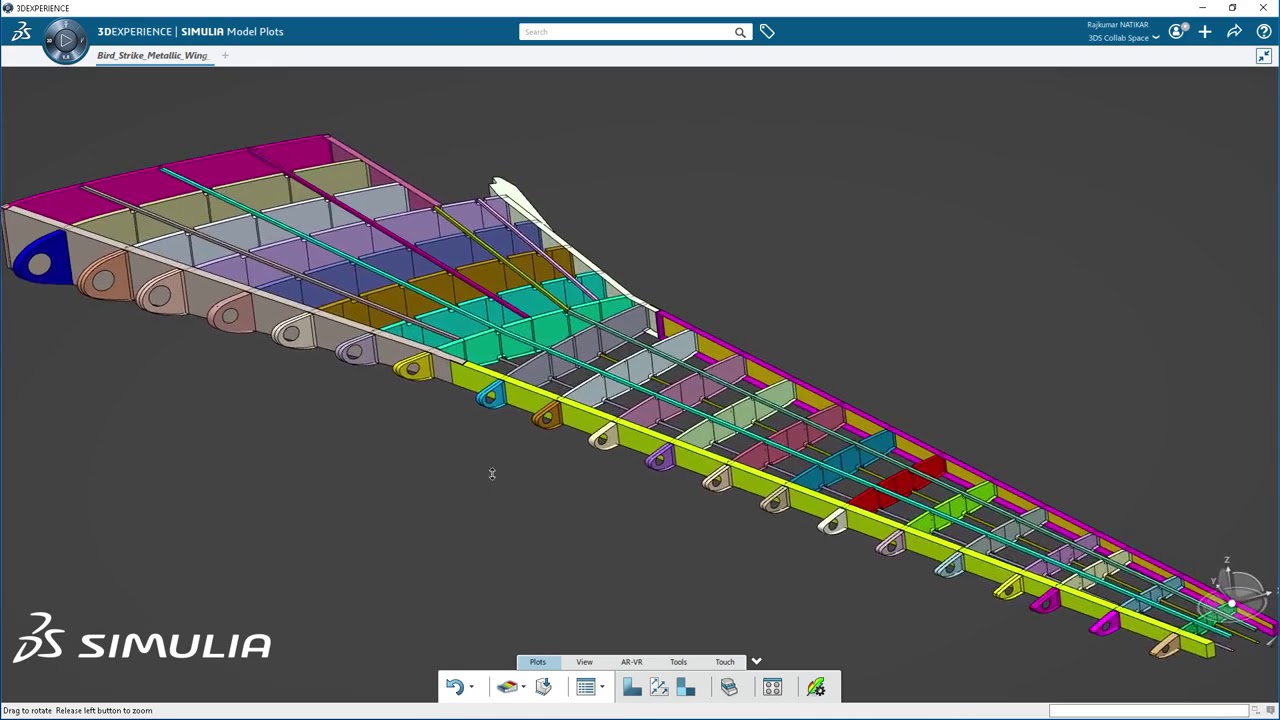 Bird Strike Simulation  3DEXPERIENCE