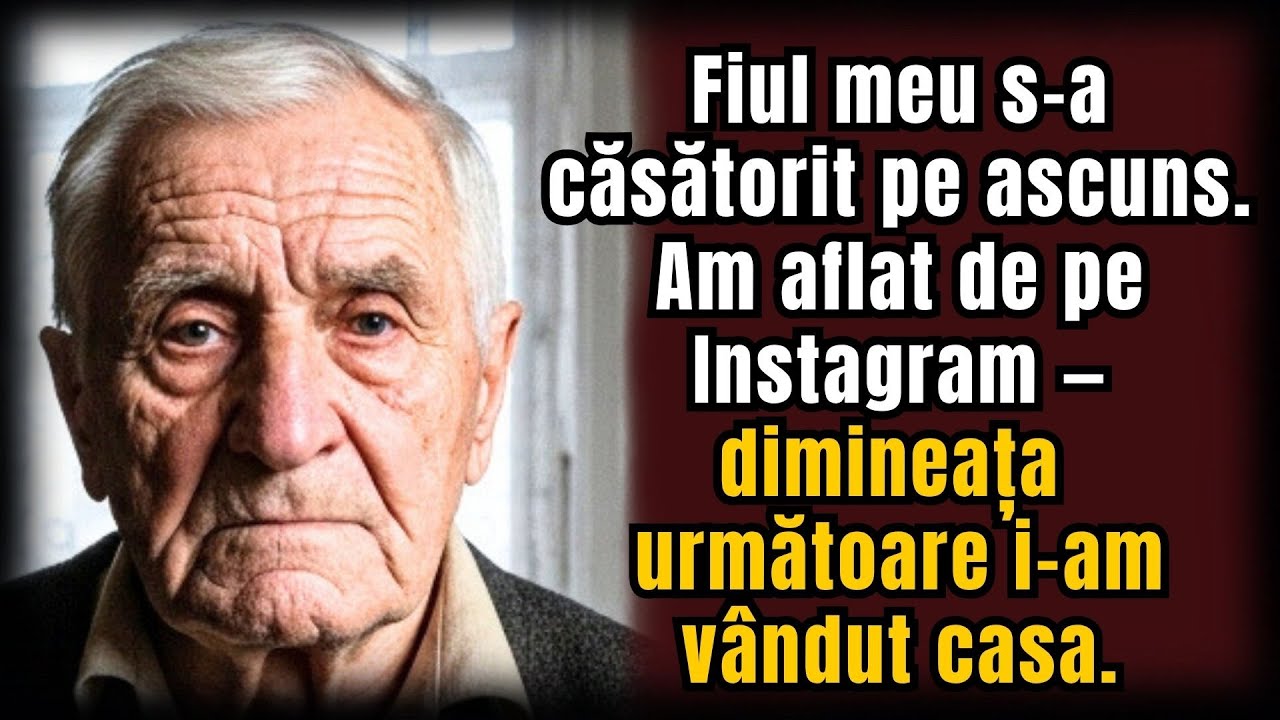Fiul meu s-a căsătorit pe ascuns. Am aflat de pe Instagram — dimineața următoare i-am vândut casa