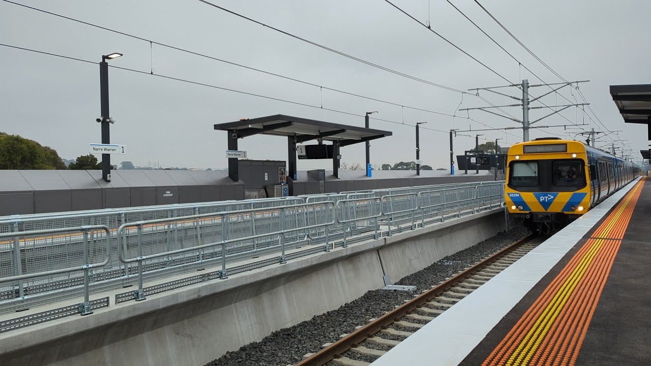 The New Narre Warren Station Sees A Comeng