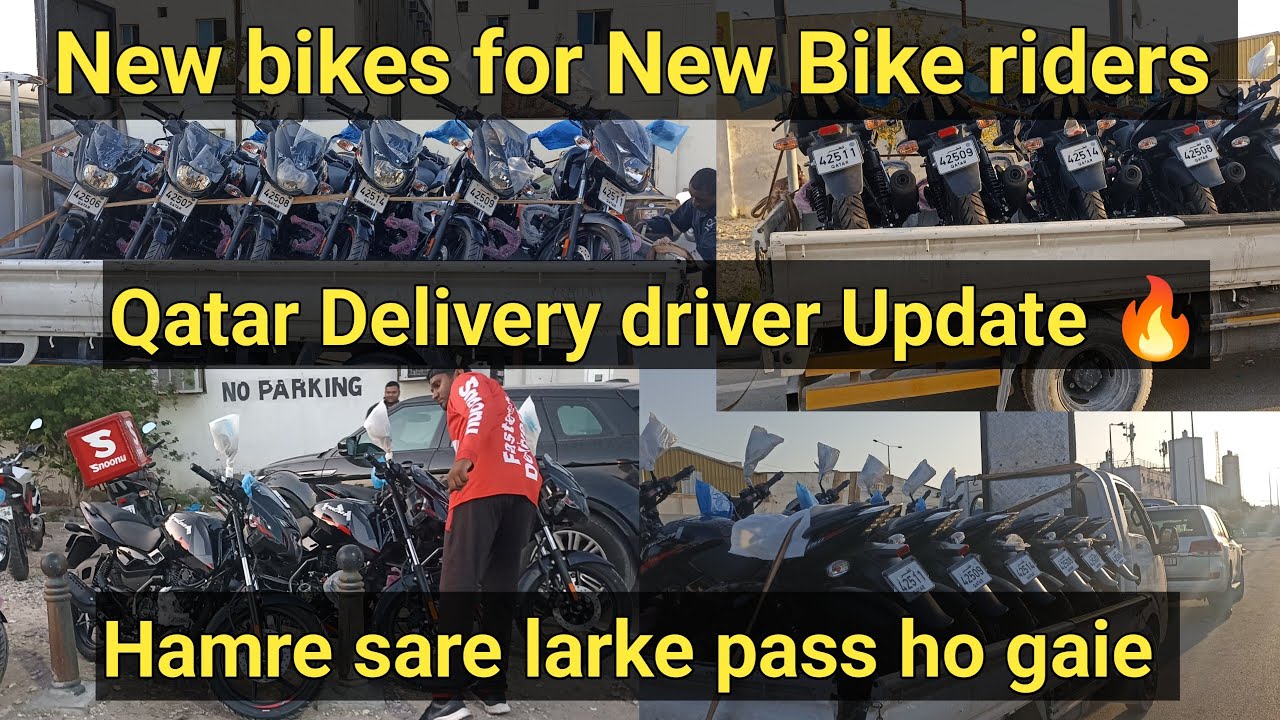 Hamara new bike Ka stock a Gaya | new riders bikes | license a gaie hamare riders kay #riders#qatar