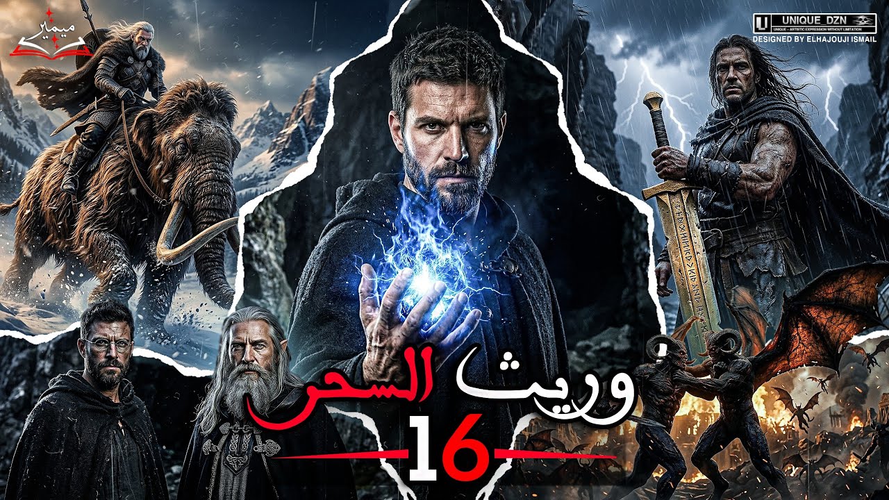 وريث السحر 16 : قصة كاملة بالدارجة المغربية.