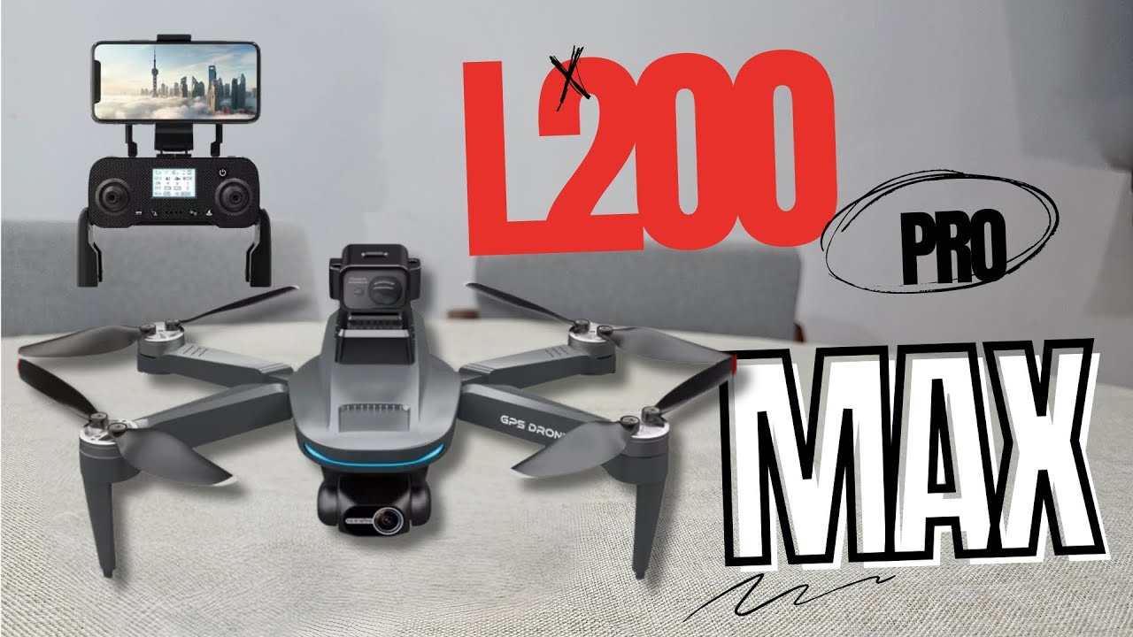 📦Dron L200 PRO MAX Unboxing y Review  ESPAÑOL