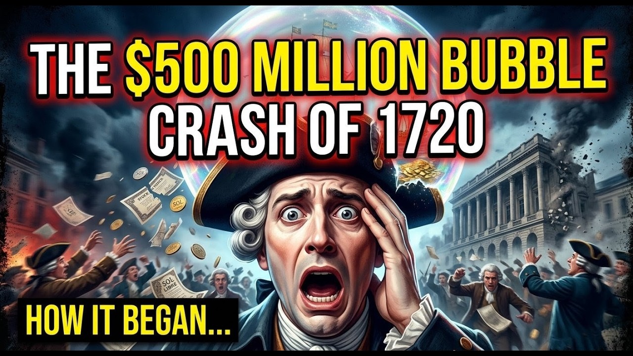 How One Man Bankrupted France: The Mississippi Bubble (1720)