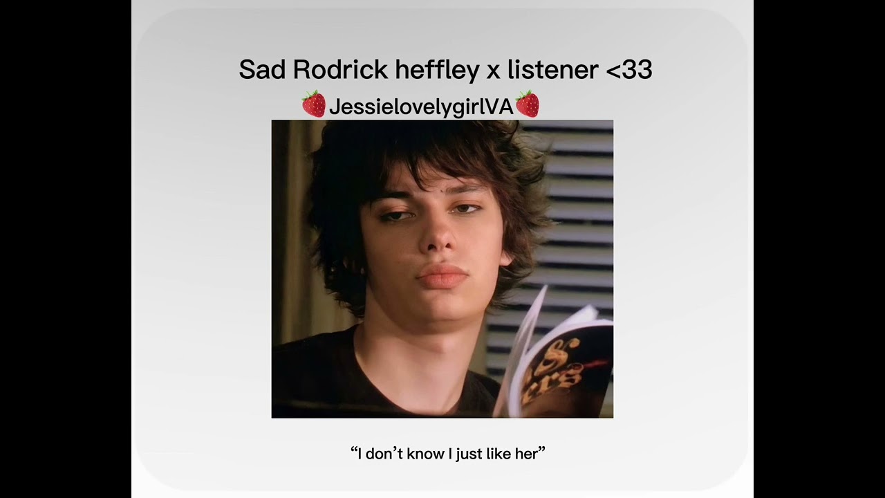 Sad Rodrick heffley x listener