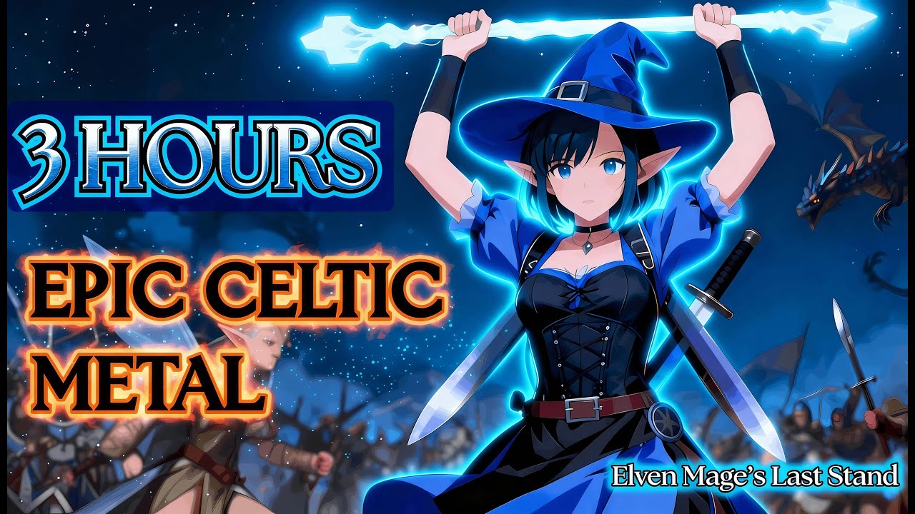 Elven Mage’s Last Stand | Epic Celtic Battle Music | Dragons & Warriors