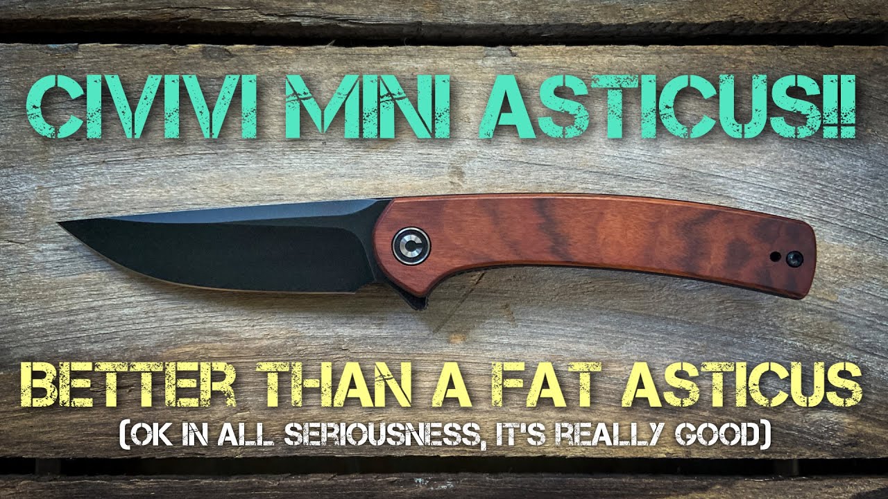 Civivi Mini Asticus - Full Review!! The Asticus Civivi should’ve made the first time around!!